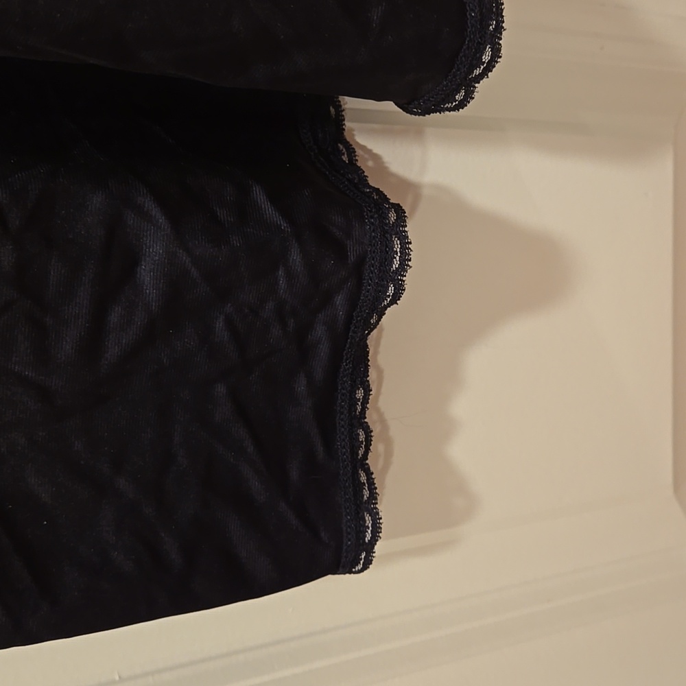 ❤️NWOT Vanity Fair Classic Black A-Line Half-Slip 2X - Picture 5 of 11